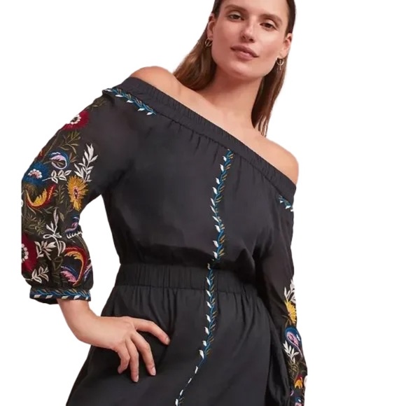 Anthropologie - MISA Los Angeles Off-The-Shoulder Dress - Picture 2 of 7